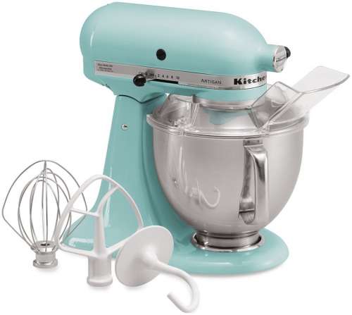 KitchenAid Blue Artisan 5-Quart Stand Mixer Martha Stewart Aqua Sky KSM150PSAQ q  Black Friday Sales